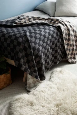 Lapuan Kankurit Shakki throw, beige - black - white