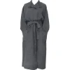 Lapuan Kankurit Terva bathrobe, black - graphite