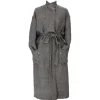 Lapuan Kankurit Terva bathrobe, black - linen