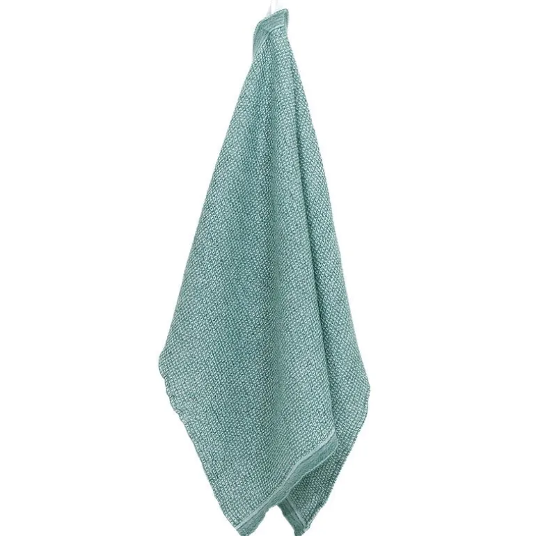 Lapuan Kankurit Terva giant towel, white - aspen green