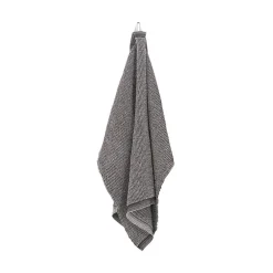 Lapuan Kankurit Terva hand towel, black - linen
