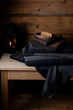 Lapuan Kankurit Terva small towel, black - multi - brown