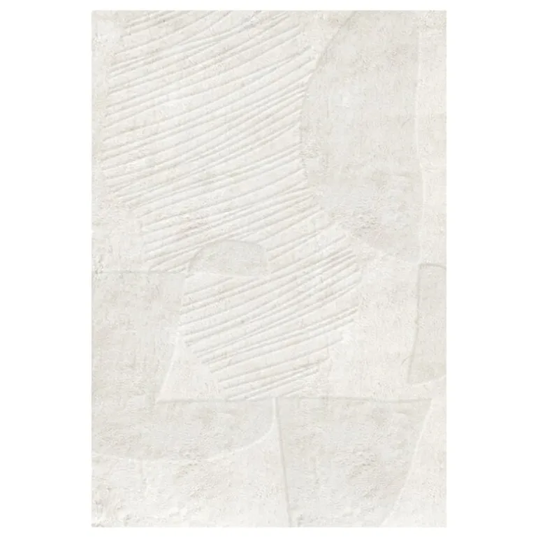 LAYERED Artisan Guild rug, bone white