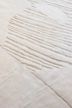 LAYERED Artisan Guild rug, bone white