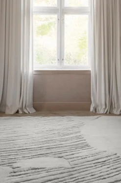 LAYERED Artisan Guild rug, bone white