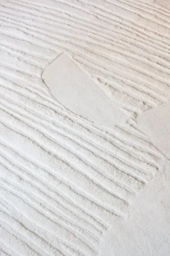 LAYERED Artisan Guild rug, bone white