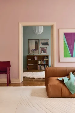 LAYERED Artisan Guild rug, bone white