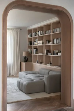 LAYERED Artisan Guild rug, bone white