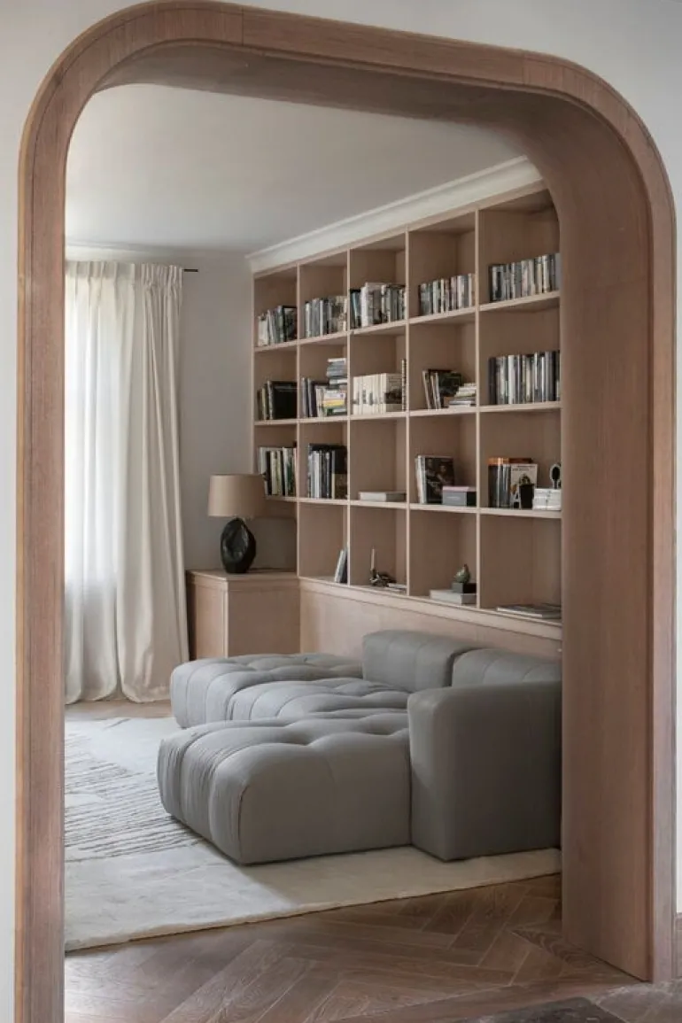 LAYERED Artisan Guild rug, bone white