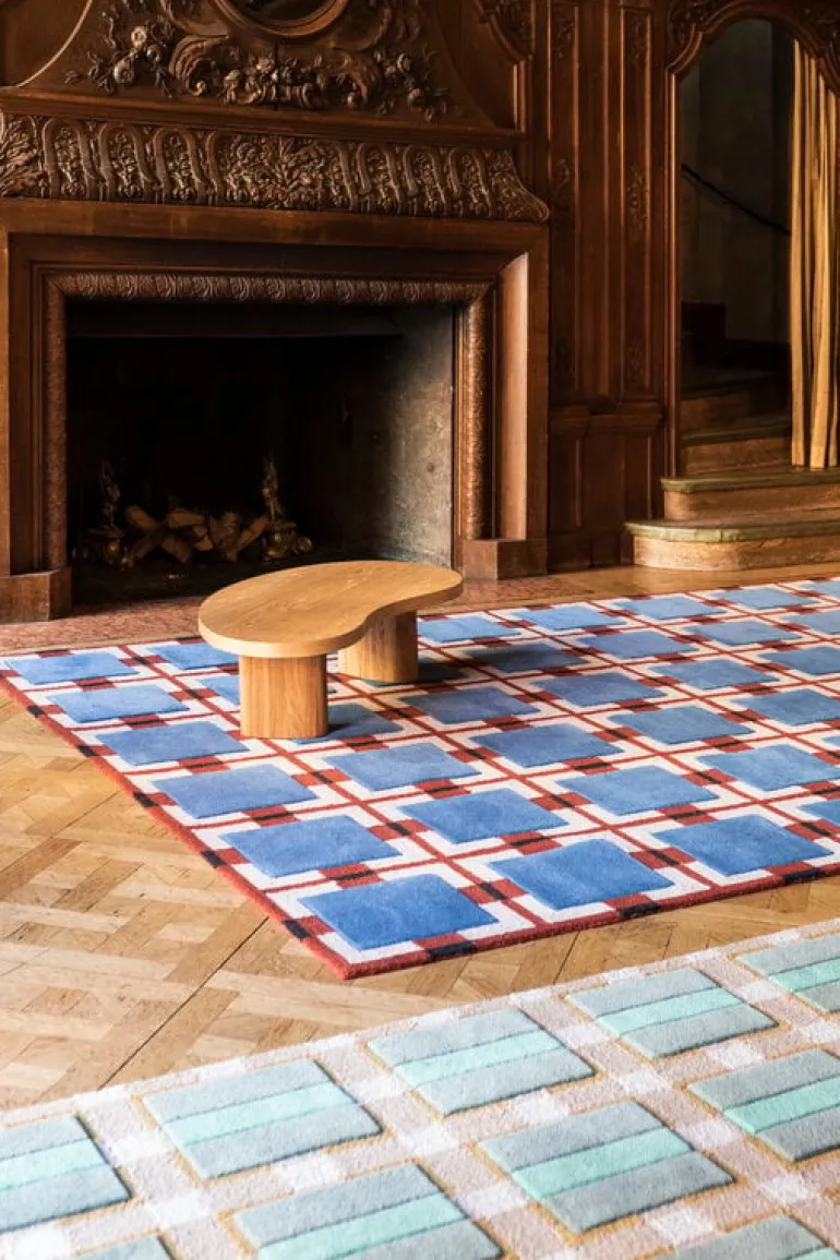 LAYERED Evelina Kroon Berry Rain rug