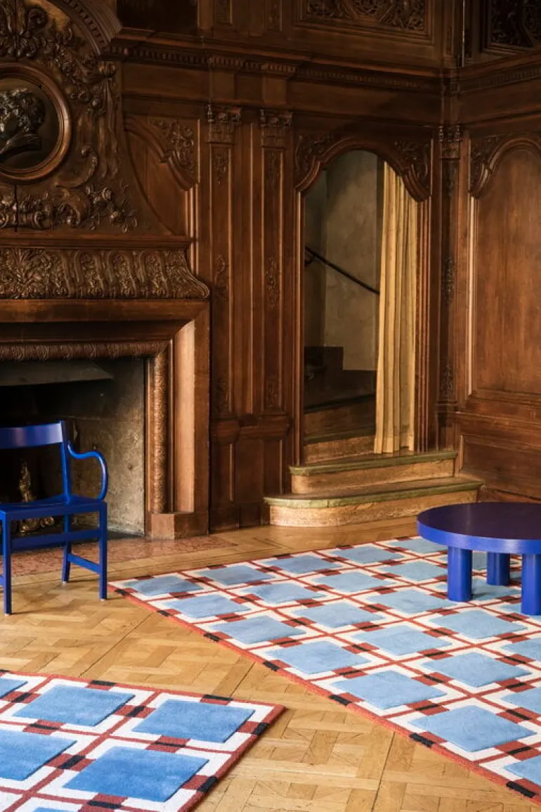 LAYERED Evelina Kroon Berry Rain rug