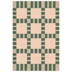 LAYERED Evelina Kroon Korean Chives jute rug