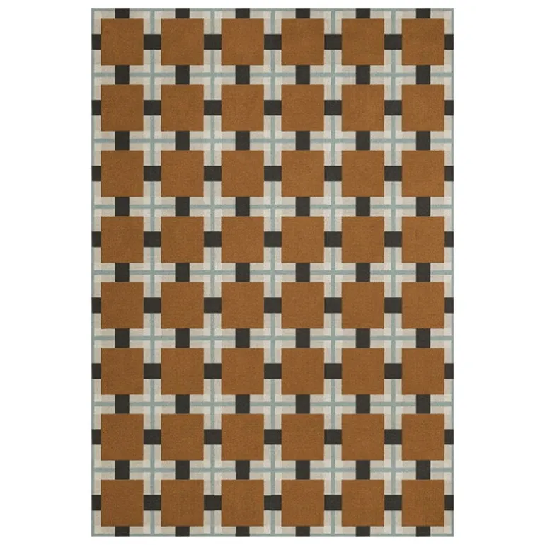 LAYERED Evelina Kroon Ochre Fields rug