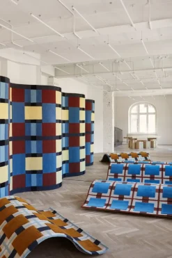 LAYERED Evelina Kroon Ochre Fields rug