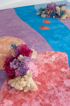 LAYERED Poppykalas Secret Garden rug