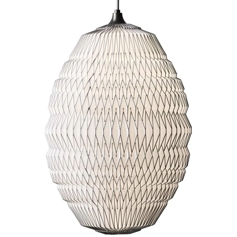Le Klint Caleo 2 pendant, white - bronze