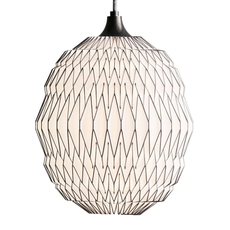 Le Klint Caleo 1 pendant, white - bronze