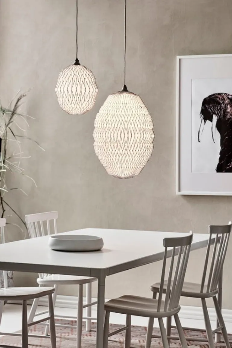 Le Klint Caleo 1 pendant, white - bronze