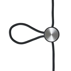 Le Klint Cord Adjuster, black - steel