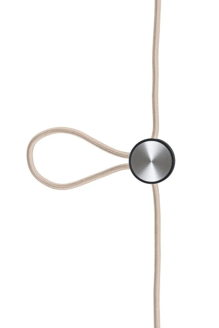 Le Klint Cord Adjuster, black - steel