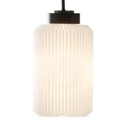 Le Klint Cylinder 182 pendant, small, black oak