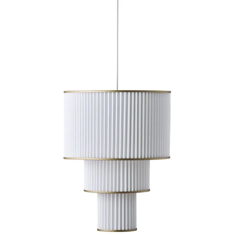 Le Klint Plivello 112 pendant, white - gold