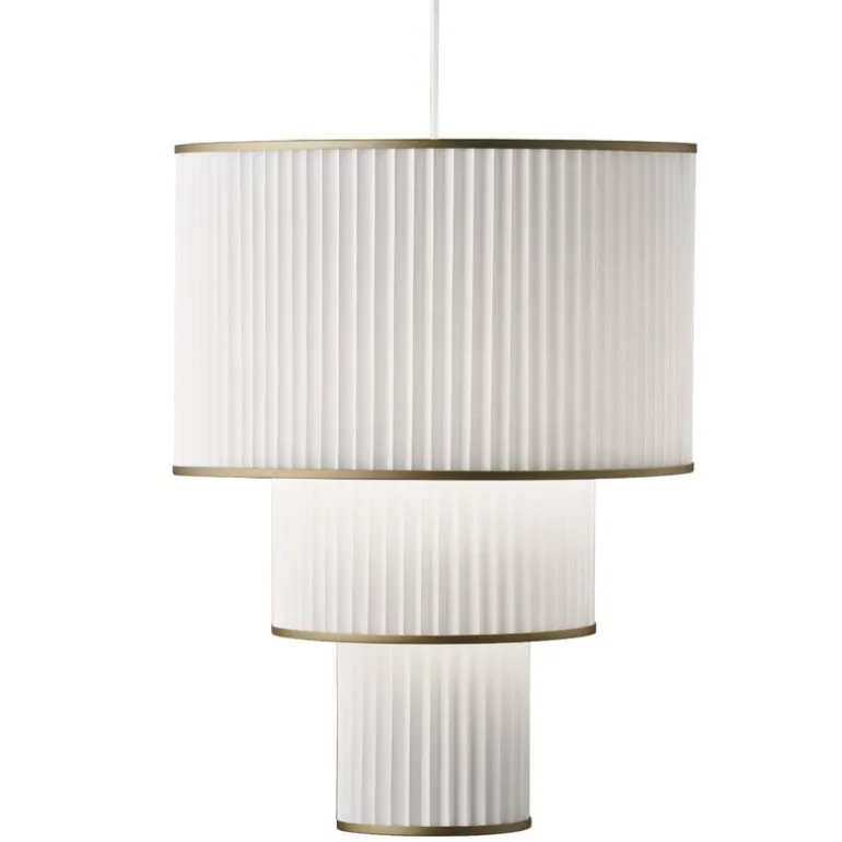 Le Klint Plivello 112 pendant, white - gold