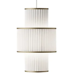 Le Klint Plivello 111 pendant, white - gold