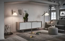 Le Klint Sax 223-2/17 wall lamp, light oak