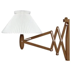Le Klint Sax 224-1/17 wall lamp, smoked oak
