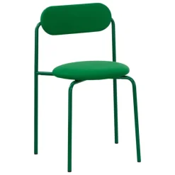 Lepo Product Moderno chair, green - green upholstery