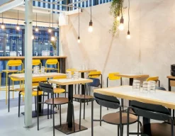 Lepo Product Moderno chair, black - black stained birch