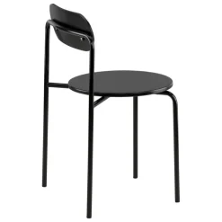 Lepo Product Moderno chair, black - black stained birch