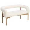 Lepo Product Wooden Boa Love 2-seat. sofa, oak - Kvadrat Sacho Elle 0200