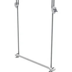 Lillagunga Bone trapeze, white - grey rope