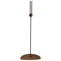 Lillagunga Disco Outdoor swing, walnut - black