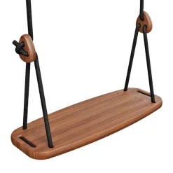 Lillagunga Lillagunga Classic Outdoor swing, walnut - black
