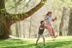 Lillagunga Lillagunga Grand Outdoor swing, walnut - black