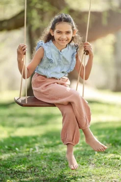 Lillagunga Lillagunga Grand Outdoor swing, walnut - black