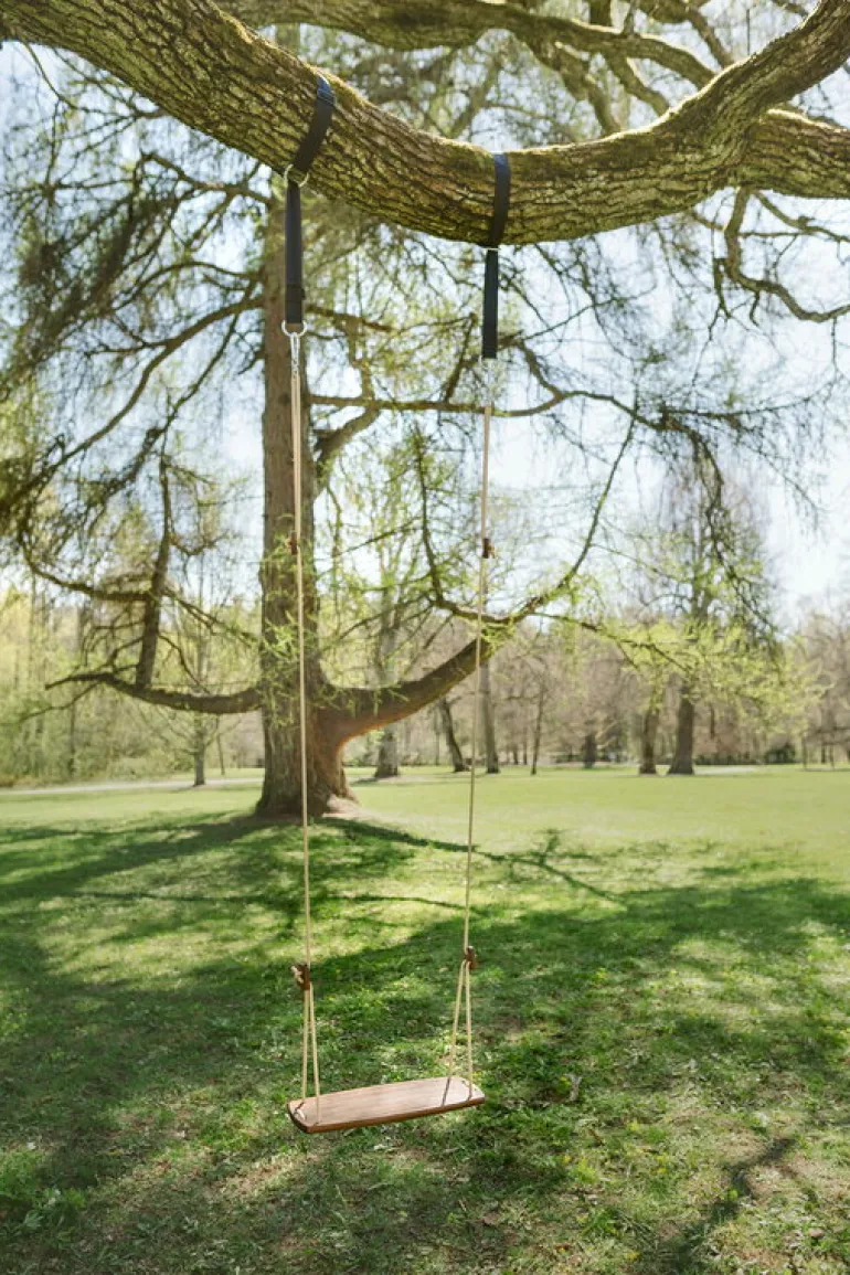 Lillagunga Lillagunga Grand Outdoor swing, walnut - black