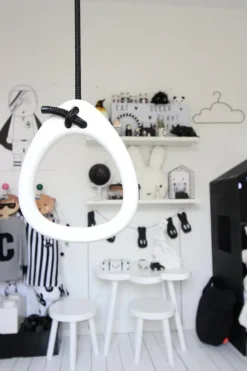 Lillagunga Lillagunga Rings, white - black