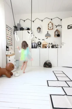 Lillagunga Lillagunga Rings, white - black