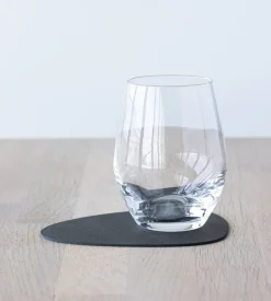 Lind DNA Curve glass mat, caviar Nupo leather