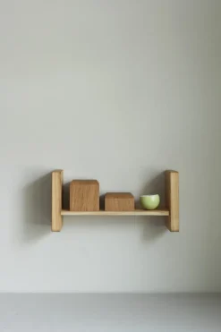 Lokal Helsinki H shelf, oiled oak