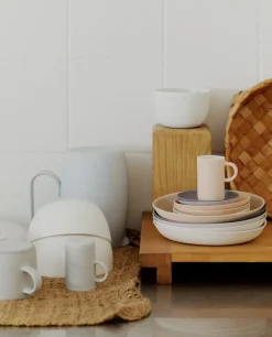 Lokal Helsinki Kahvi cup, L, grey - light blue