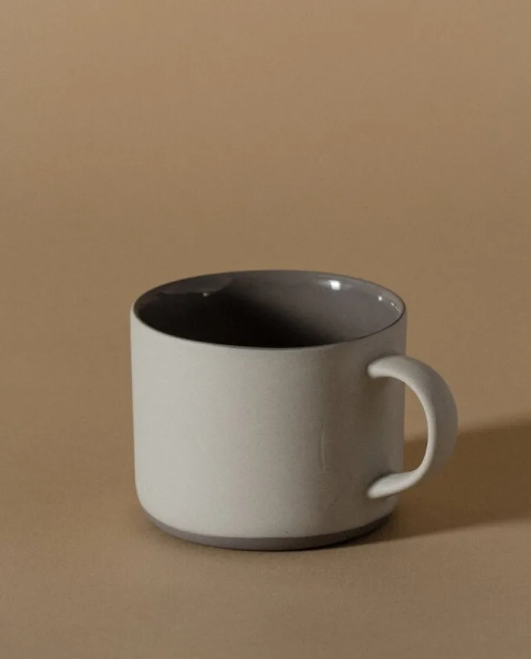 Lokal Helsinki Kahvi cup, M, grey - smoke