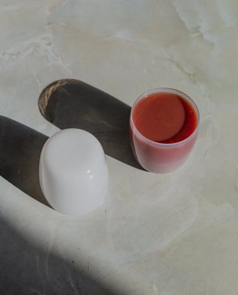 Lokal Helsinki Kaksi glass, white