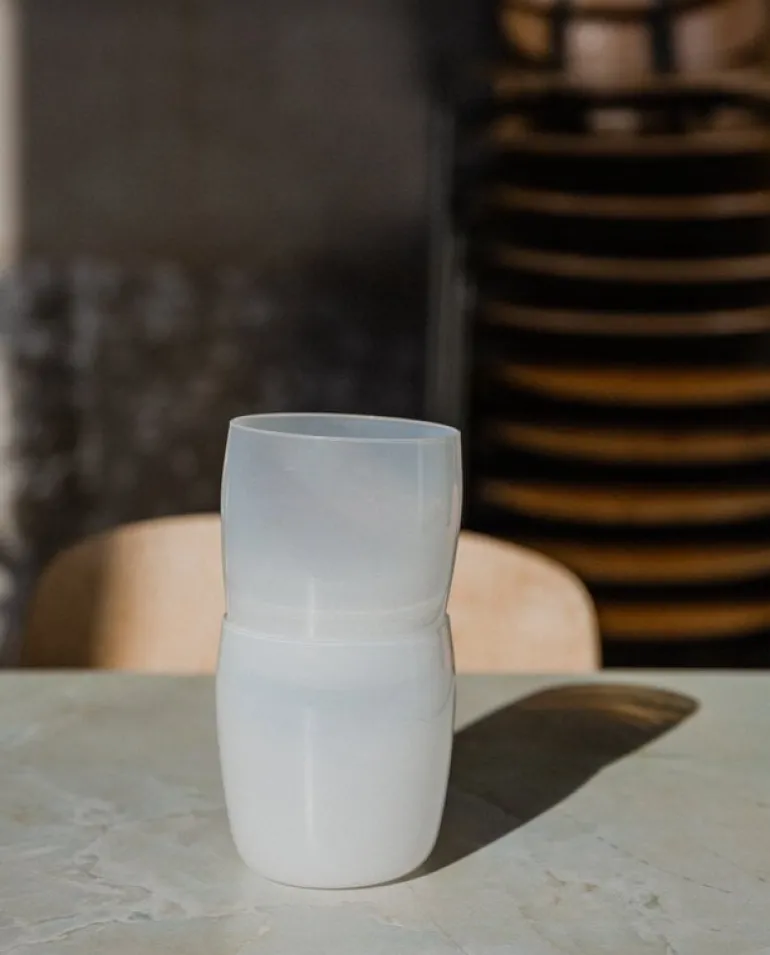 Lokal Helsinki Kaksi glass, white