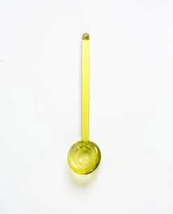 Lokal Helsinki Nekku glass spoon, green