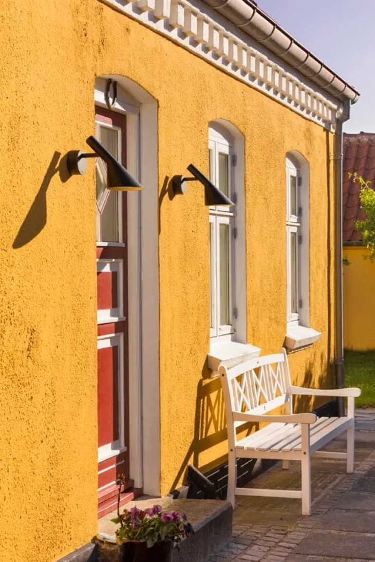 Louis Poulsen AJ 50 wall lamp for outdoors, black